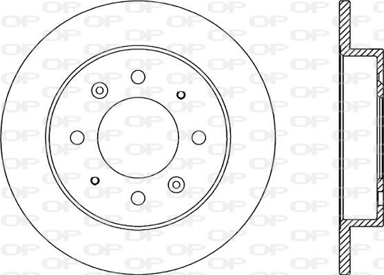 OPEN PARTS Piduriketas BDA2047.10